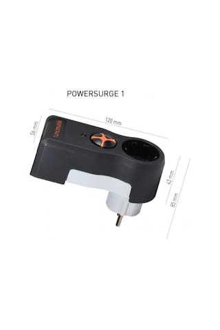 Siyah Enerji Koruma Prizi Powersurge 525 Joule