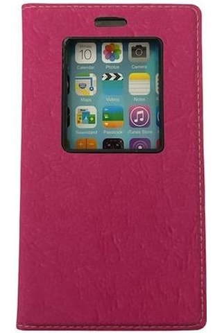 Jopus G2 İle Uyumlu Pembe Premium Kapaklı Kılıf Pembe
