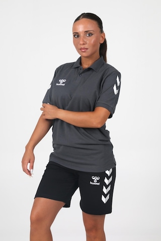 Hummel Armin Pamuklu Polo Yaka Tişört Antrasit