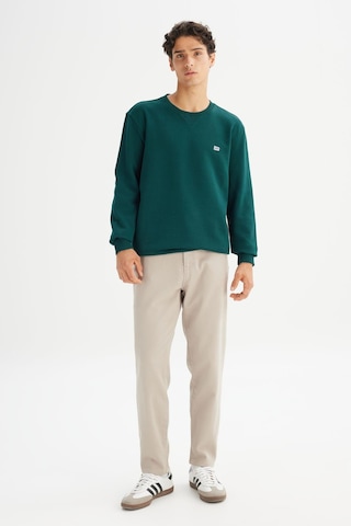Lee Erkek Small Logo Sweatshirt Jadeforest Jadeforest