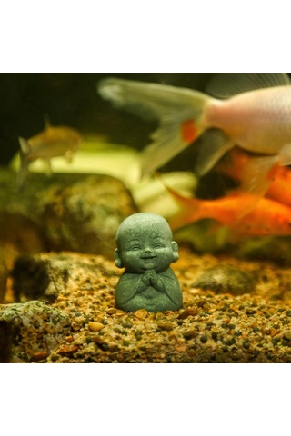 Hangfox 4 Adet Zen Budak Heykeli: Masaüstü Çay Evcil Hayvanı, Mikro Peyzaj Dekorasyonu, Manevi Ve Feng Shui Dekor工艺品