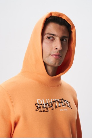AR-MA Arma Erkek Regular Fit Yazı Baskılı Dikişli Kanguru Cepli Sweatshirt 001