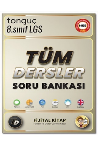 8.Sınıf Tüm Dersler Soru Bankası - Tonguç Akademi 8.Sınıf Tüm Dersler Soru Bankası - Tonguç Akademi