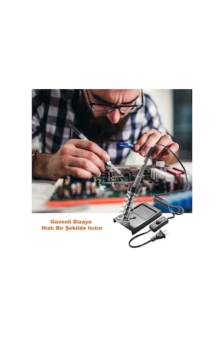 Fastbuy Dailytech 60w Ayarlanabilir Elektrikli Havya Kiti Full Lehim Seti