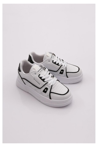 Wickers 3117 Beyaz-siyah Unisex Günlük Sneaker Ayakkabı