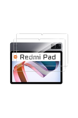 Xiaomi Redmi Pad 10.61 Uyumlu Flip Smart Standlı Uyku Modlu Tablet Kılıfı Ekran Koruyucu Kalem Kılıf