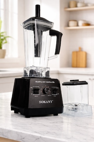 Sokany SK-666 Prokitchen 5000 W 2 Si 1 Arada Blender