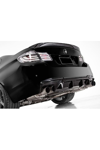 Bmw F10 Vorstainer Difüzör Sağ Sol Çift Çıkış Piano Black 2010 -