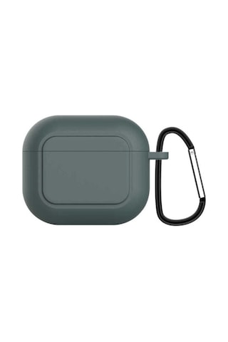 Apple AirPods Uyumlu 3. Nesil Kılıf Zore Airbag 23 Kılıf Koyu Yeşil