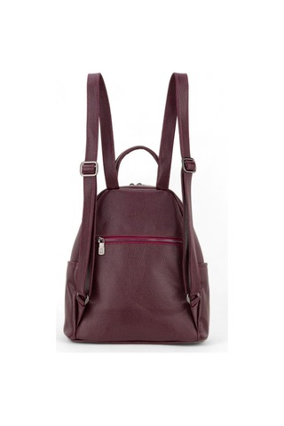 Bilik Deri Bordo Rölax Deri Kadın Sırt Çantası Blm01 9550 001
