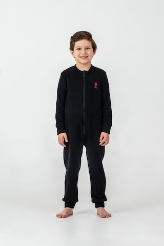 U.S. Polo Assn. U.s. Polo Assn Erkek Çocuk Siyah Tulum Us2237-c-v2 Siyah