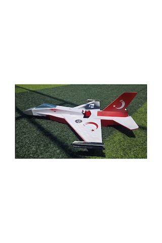 F-16 Ay-yıldız Özel Tasarım Fotoblok Rc Model Uçak Tam Paket Kit Flysky İ6x Kumandalı Diğer