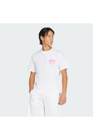 Adidas Whıte Erkek Günlük T-shirt Q12 Ts Death Jd0665 Beyaz