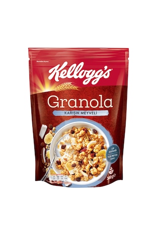 Kellogg's Granola Karışık Meyveli 340 Gr X 2 Adet