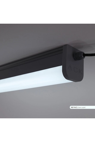 Ack 12w Beyaz 6500k Ip54 Siva Üstü Led Tavan Armatürü Ack At11-01230 Beyaz