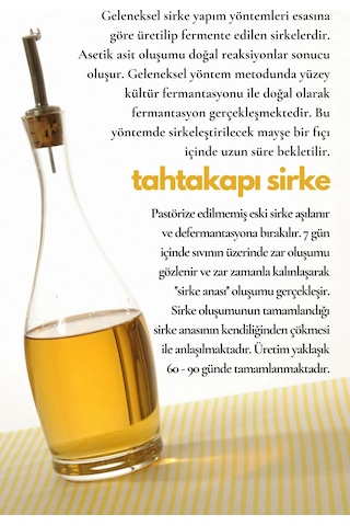 Tahtakapı Alıç Sirkesi 500 ML