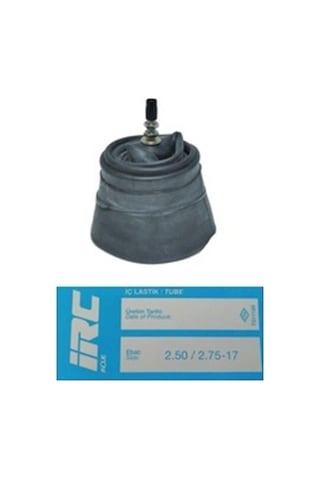 Irc 2.50/2.75-17 İç Lastik Dik Sibop