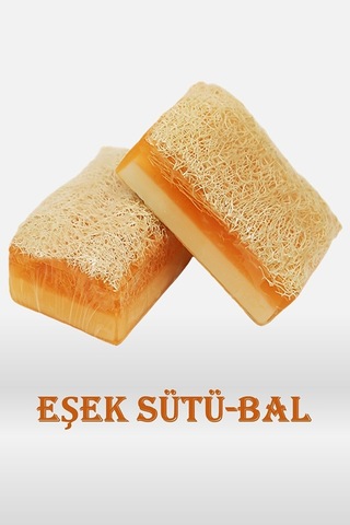 Doğal Kabak Lifli Esek Sütü&Bal Sabunu 100 Gr