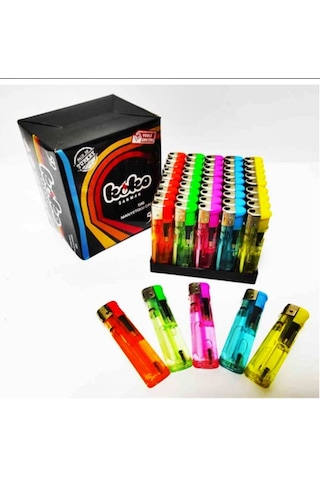 Ardahan Ticaret Çakmak Manyetolu 518 Şeffaf 50 Adet