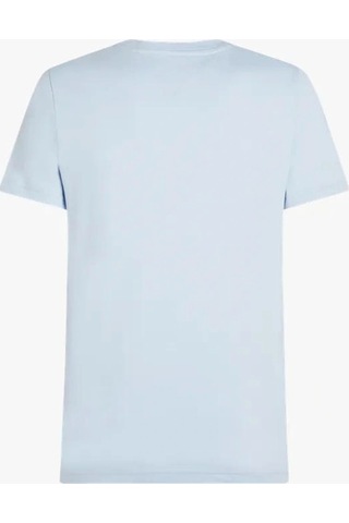 Tommy Hilfiger Erkek Mavi Slim Fit T-shirt Mavi
