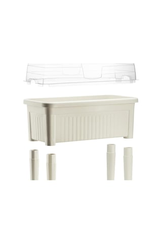 Omnipazar So-abs3 Fanuslu Ayaklı Bahçe Yetiştirme Saksı Seti 60 Litre No 3 25633117