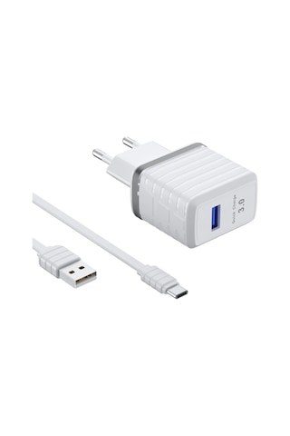 Konfulon - 146 - C32q 3.0 Quick Type-c Seyahat - Kmrsfres - Şarj Cihazı