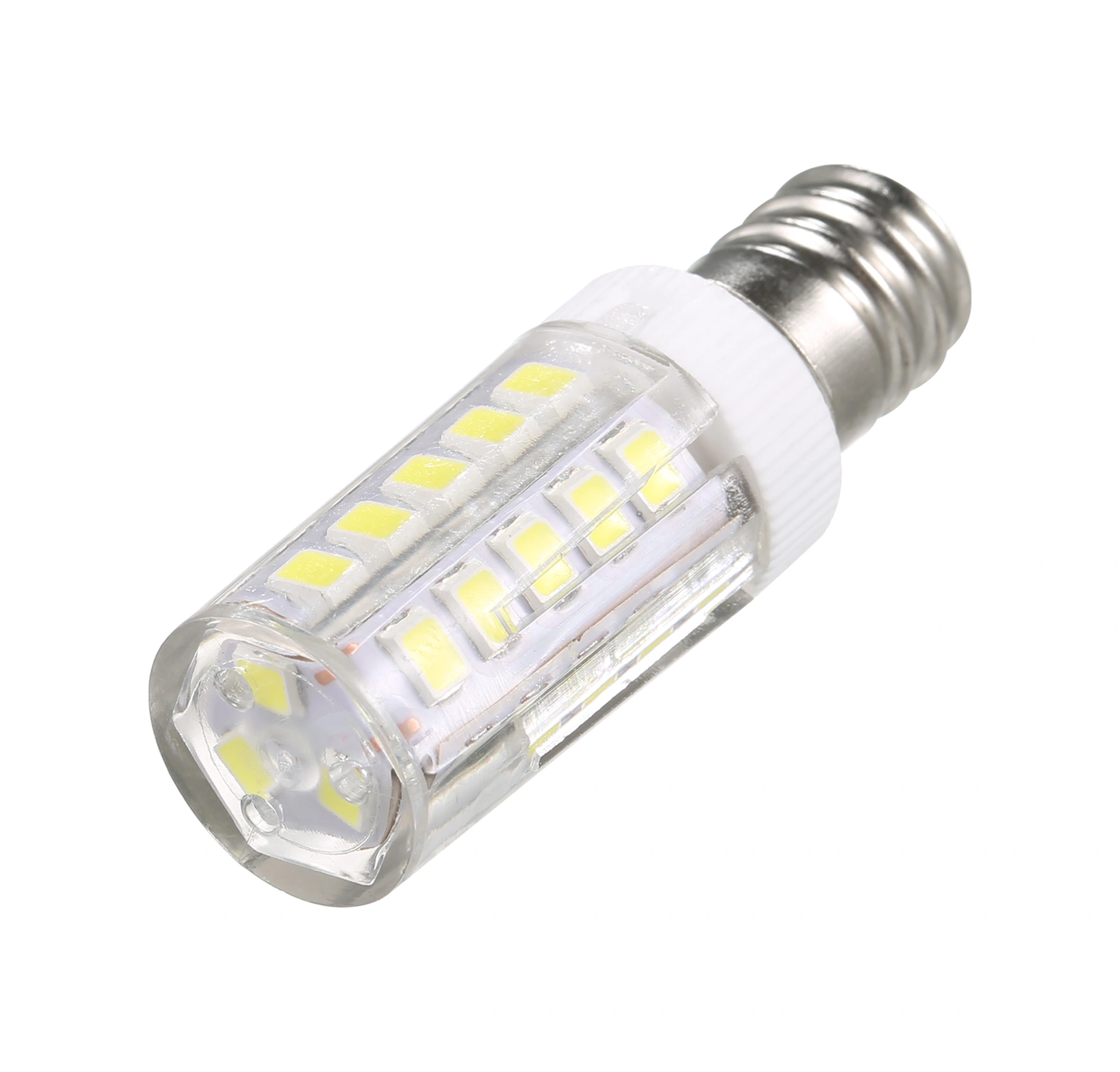 Moveevo E12 Vidalı 5w Led Ampul - Fırın, Buzdolabı, Fırça Fanı İçin 3000k Sıcak Işık, 33 Led, 360 Aydınlatma, Enerji Tasarruflu Ilık Beyaz