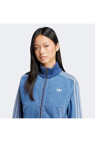 Adidas Denim Tt Kadın Mavi Ceket Jd2570 Lacivert