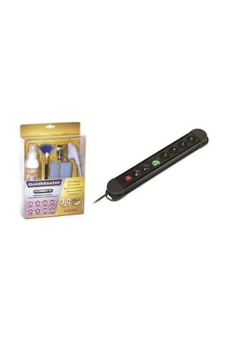 Goldmaster Combo 41 Temizlik Seti + Gold Uçlu Hdmı Kablo + Gold Uçluscart + Fırça 6545095