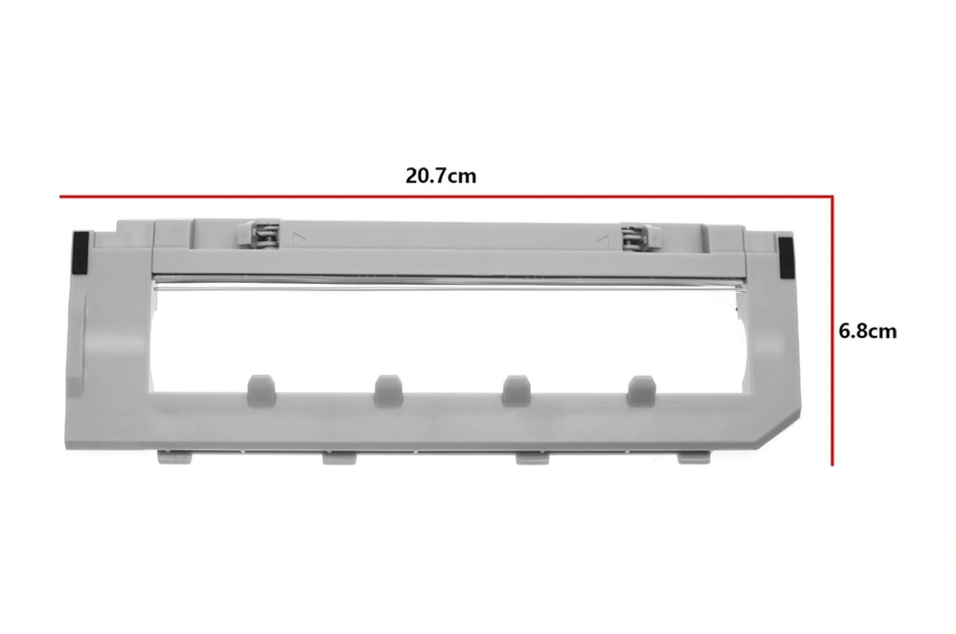 Roborock S7 Max Ultra Uyumlu Siyah Ana Fırça Kapağı