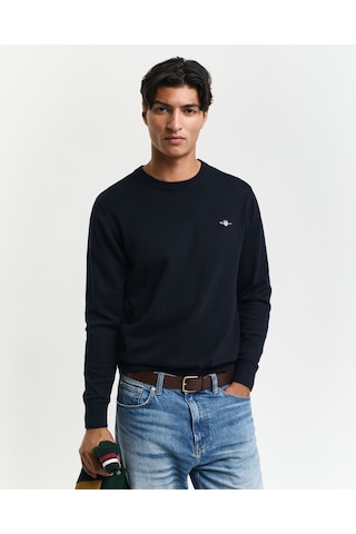 Gant Erkek Sweatshırt 8030561-433 8030561-433 Lacivert Lacivert
