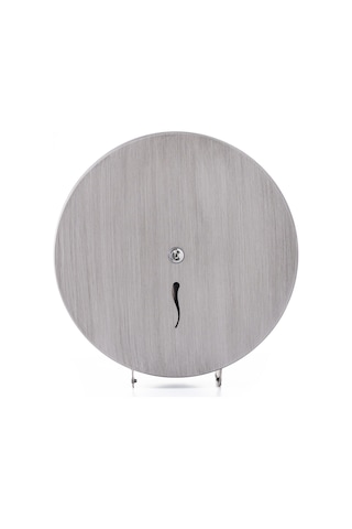 ARGESAN-Paslanmaz Çelik WC Kağıtlığı JUMBO Q28 cm-KROM ESKİTME