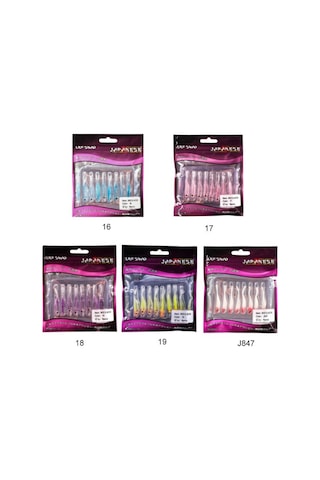 Japanese Lrf Shad 5 Cm Suni Yem