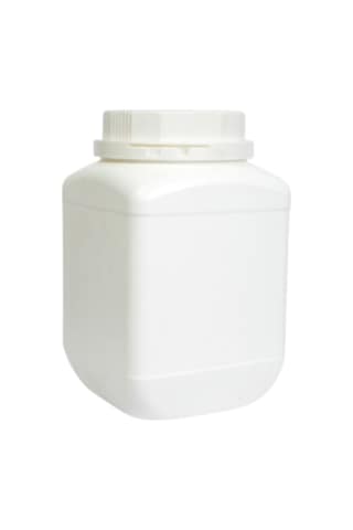 Plastik Köşeli Kilitli Kavanoz 1000 Ml 20 Adet