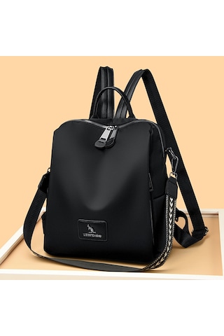 Yeni Kadın Sırt Çantası Elmas Desen Basit Moda Mizaç Büyük Kapasiteli Çok İşlevli Kalitesini Artırabilirsiyah Diğer