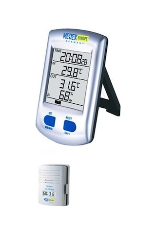 Medex Termo-higrometre E 213 302 Dijital Wireless