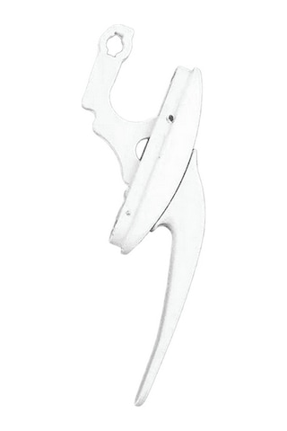 Tenfowee Güvenli Döner Pencere Kilit Kolu, Çinko Alyüminyum, Ev Güvenliği, Kolay Kurulum, Tüm Pencere Tipleri İçin, Beyaz