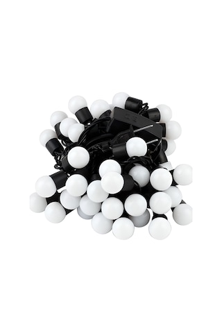 Top Led Işık 5 Metre Boncuk Led Yılbaşı Süsü Sabit Yanan Dekoratif Led Işık Gün Işığı