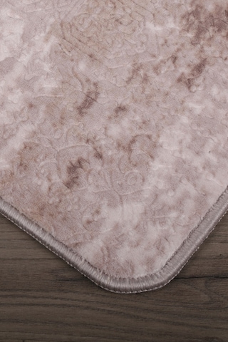 Nova Vizon Büyük Ebat 80x150 + 50x80 Cm 2'li Banyo Halısı Paspas Vizon