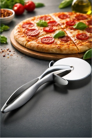 Primanova Gadget Paslanmaz Çelik Pizza Dilimleyici