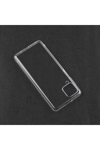 Zore Galaxy Uyumlu A22 4g Kılıf Msra Süper Silikon Kapak - Renksiz Renksiz