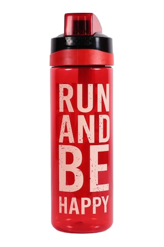 Herevin 161670-835 Motivasyon Desenli Matara 750 Ml Kırmızı