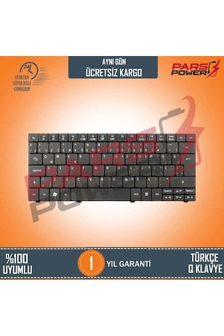 Packard Bell Ms2297, Za3, Za5, Za8, Zh7 Notebook Klavye Siyah