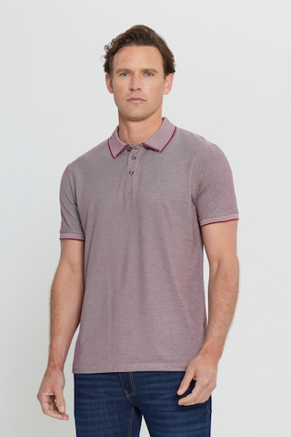 AC&Co / Altınyıldız Classics 4A4820200047BRDM Düğmeli Polo Yaka Cepsiz Slim Fit Erkek Tişört Bordo