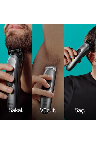 Braun MGK7420 7 Series 10 in 1 Saç Sakal Tıraş Makinesi