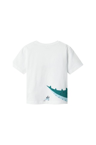 Name It Nmmhelge Ss Nreg Top Pb Beyaz Erkek Çocuk Kısa Kol T-shirt Beyaz