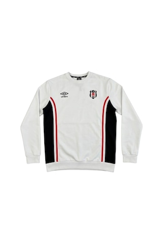 Umbro Beşiktaş Antrenman Sweat Beyaz 25/26 BEYAZ