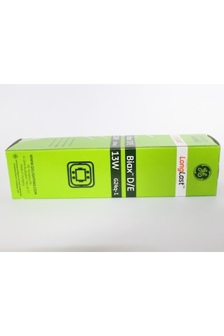 General Electric Longlast Biax D/E 13W Ampul G24Q-1
