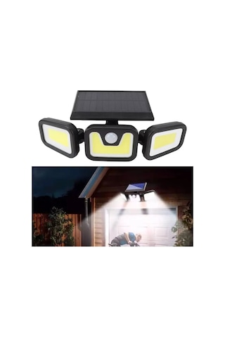 85w Güneş Enerjili Hareket Sensörlü Duvar Lambası Kutusu 2 Ünite 5365