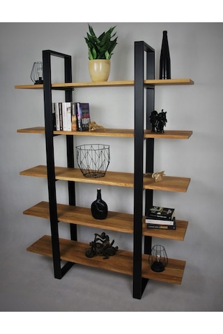 Güvendekoratif Metal Kitaplık